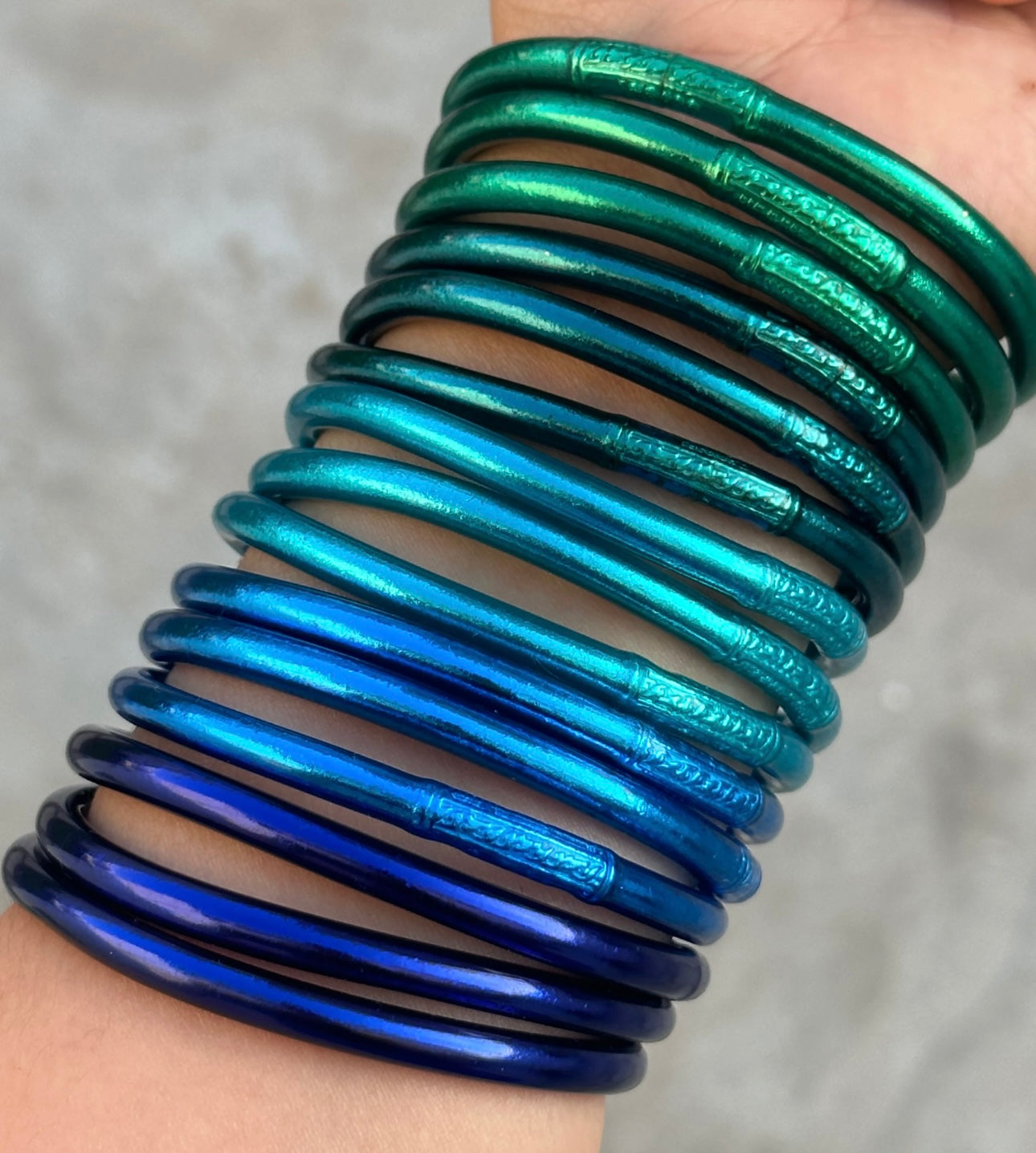 Peacock Blue Single Buddha
