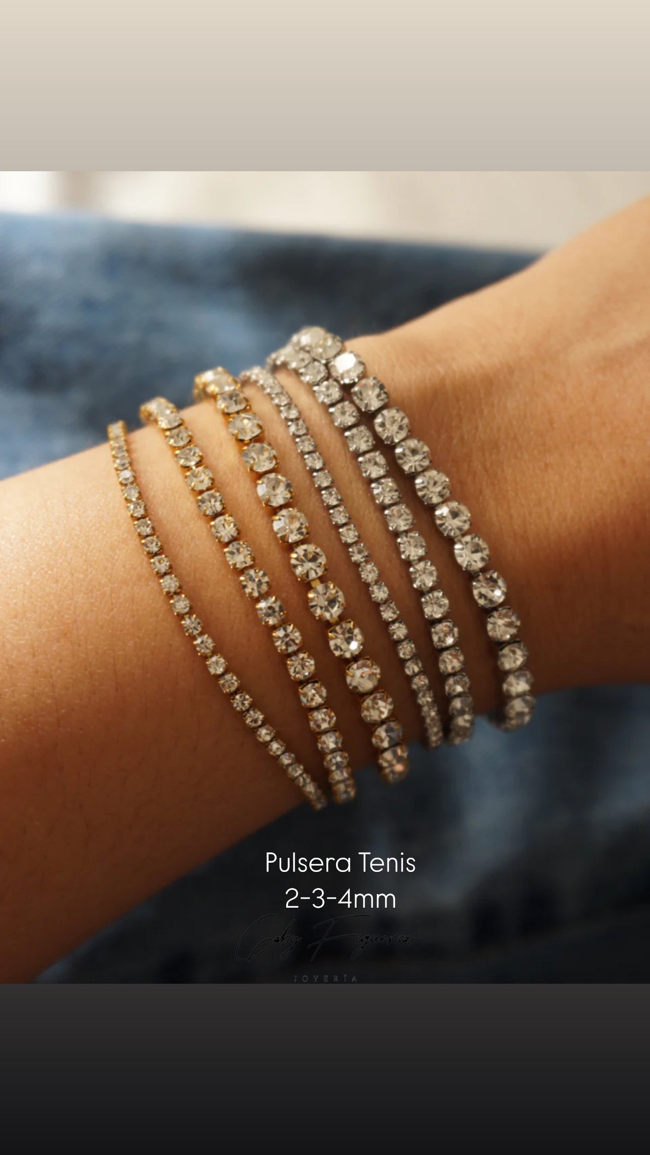 Pulsera tenis
