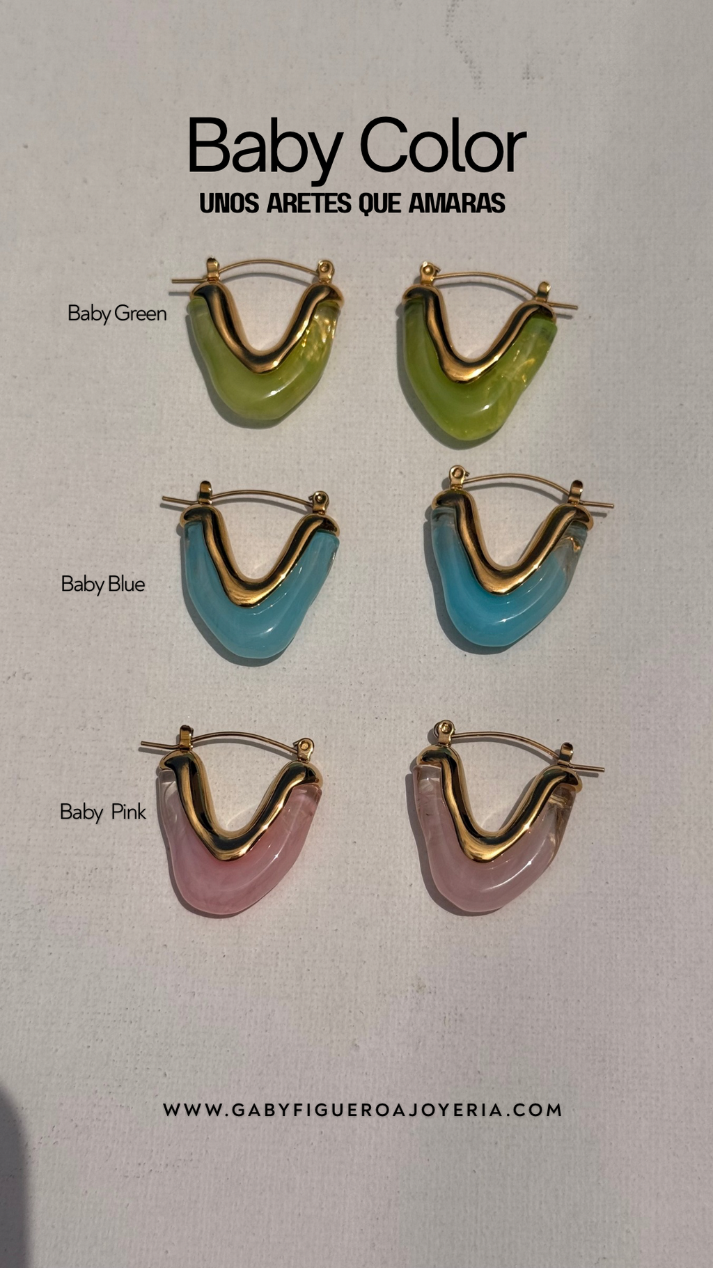 Aretes Baby Color