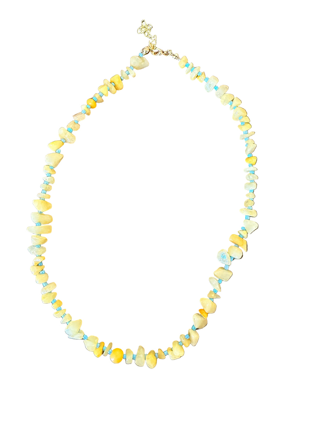 Collar yellow stone