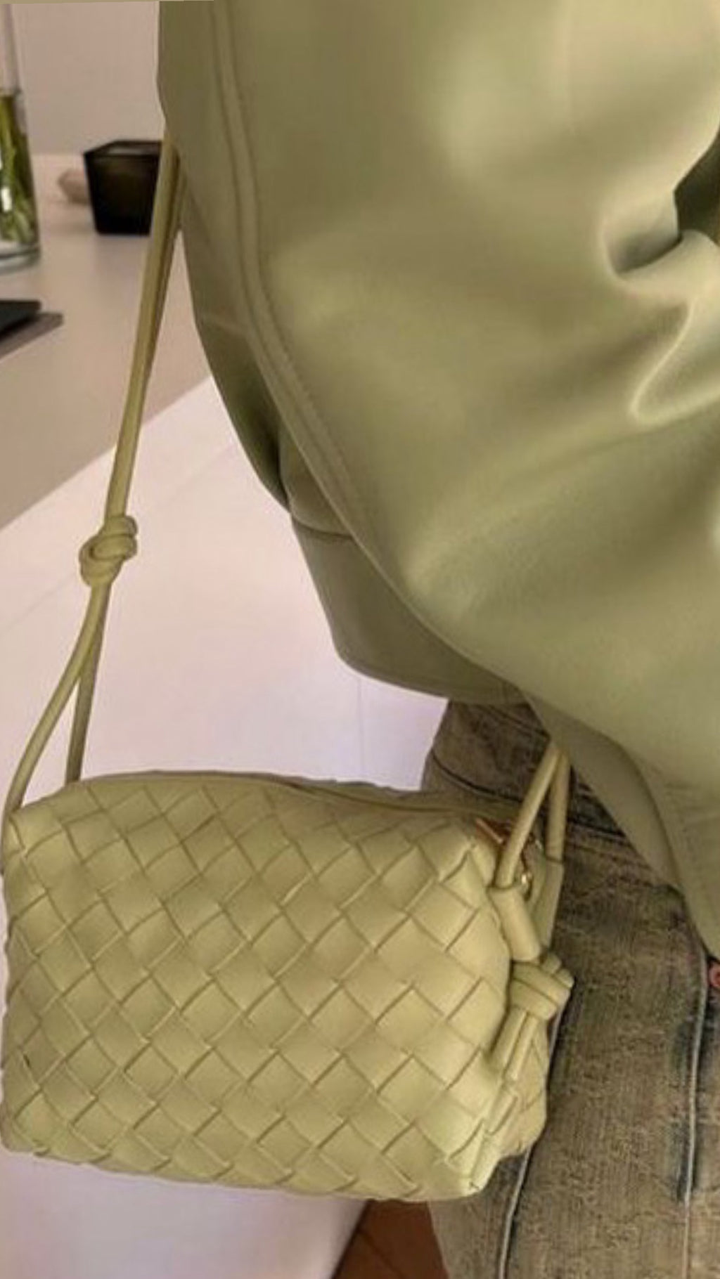 Bolsa Mónaco Dark Matcha