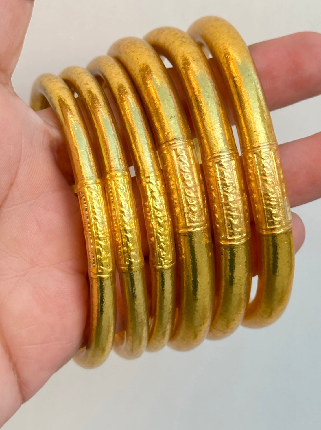 Gold thick single buddha