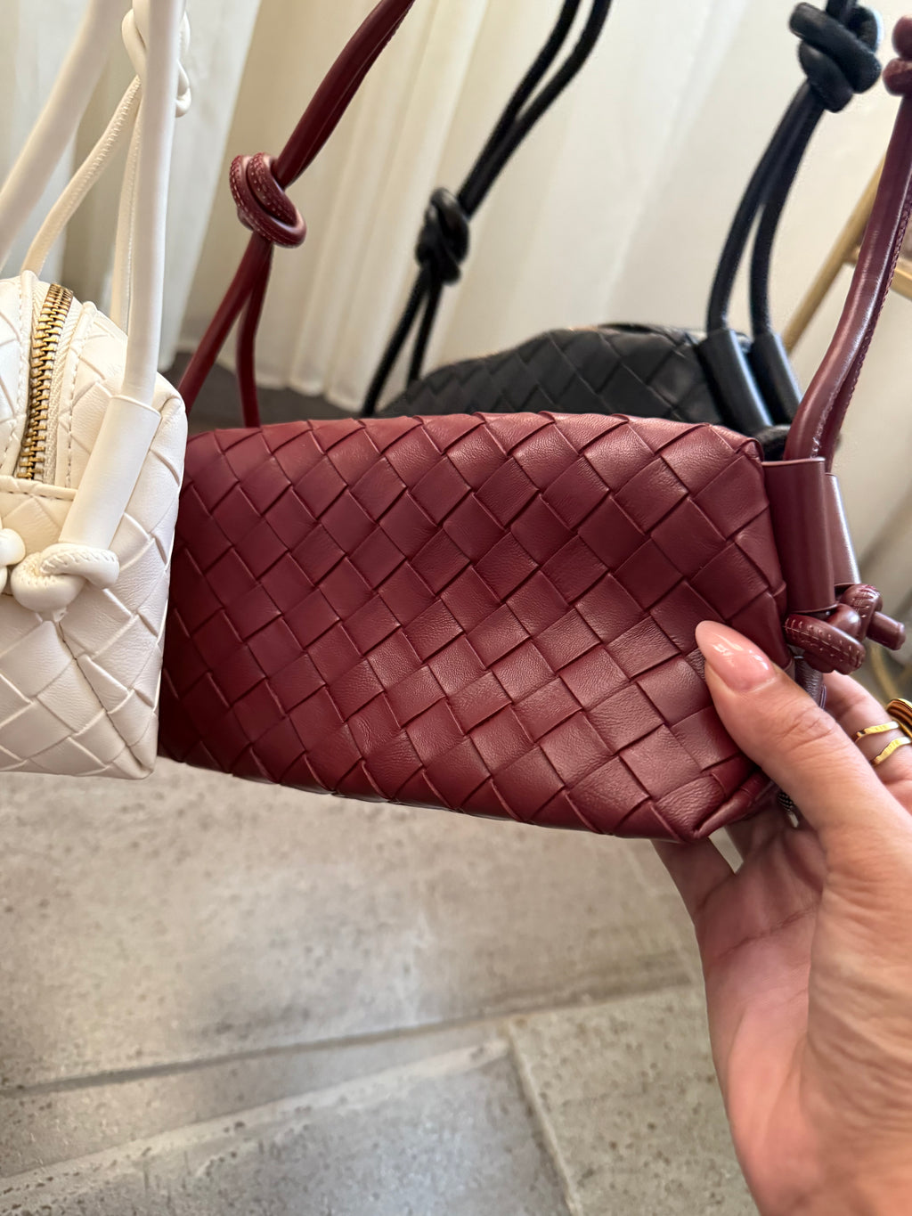 Bolsa Mónaco Guinda