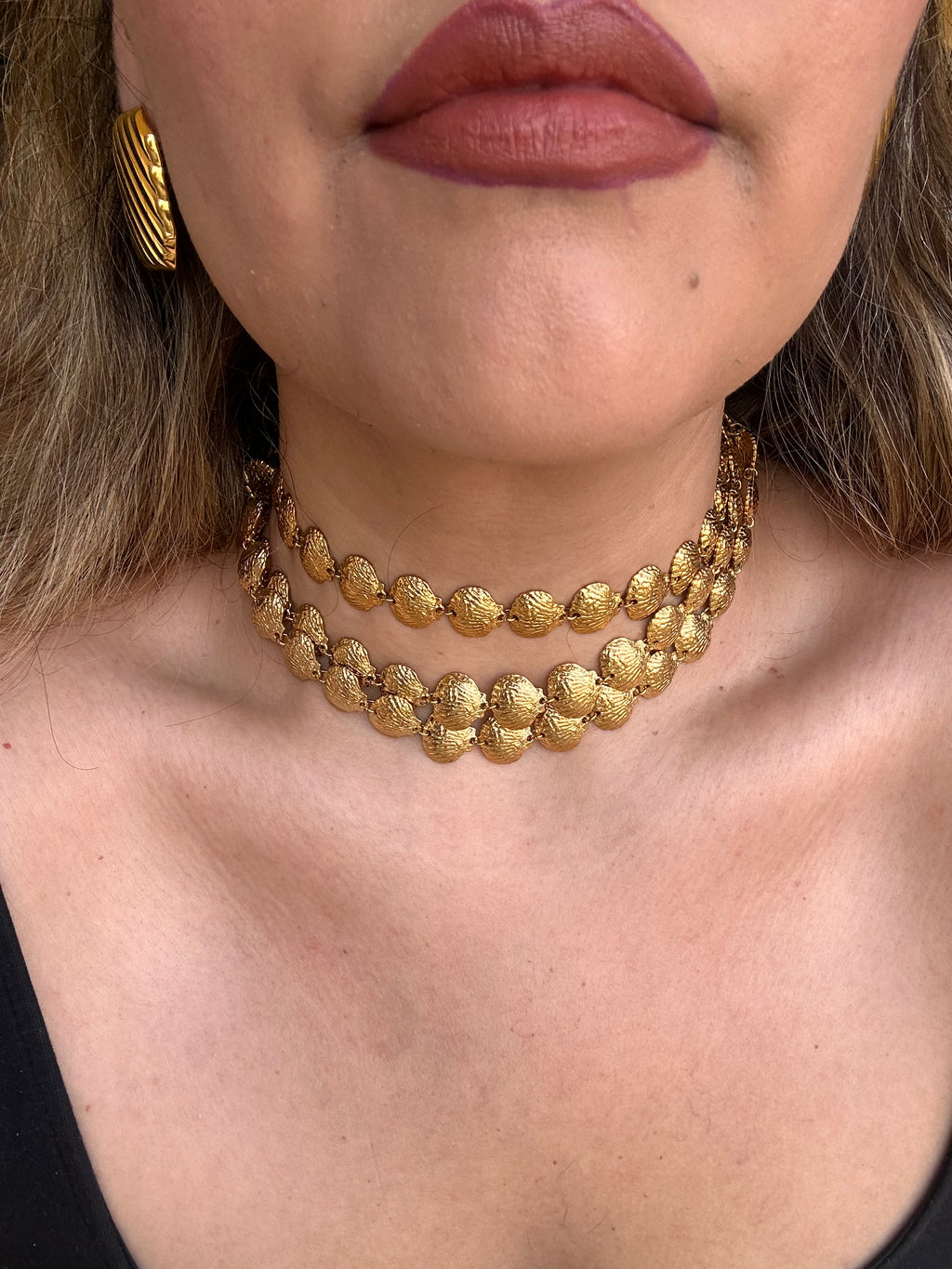 Collar choker Conchita