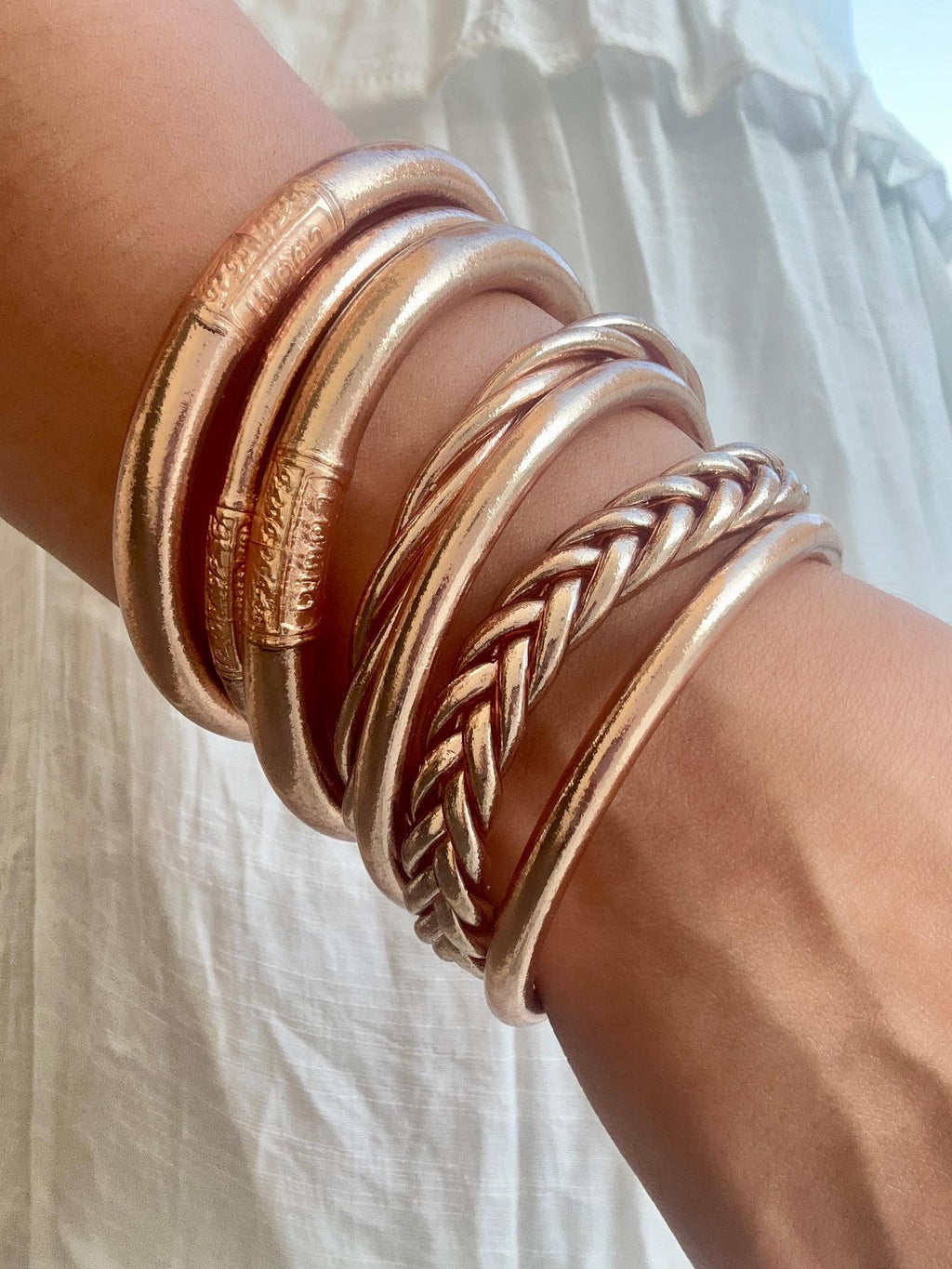 Champagne thick single buddha