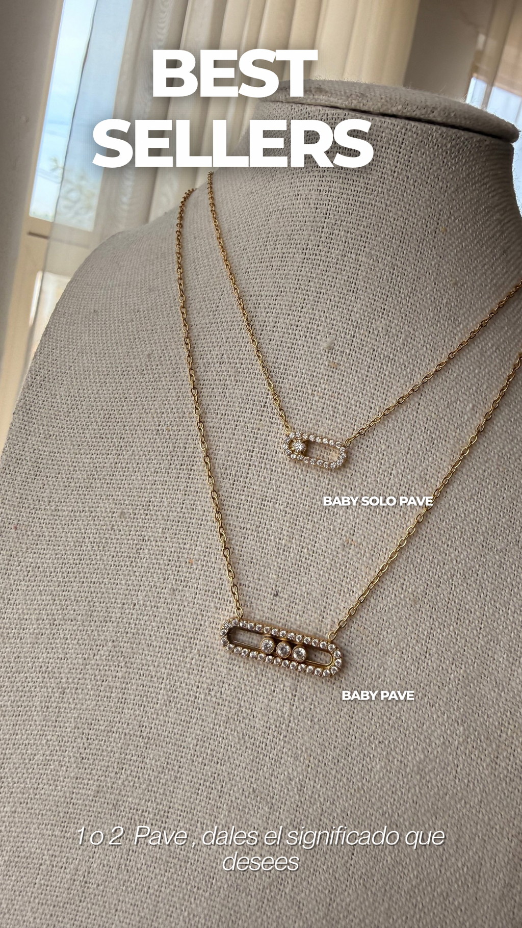 Collar Solo paves