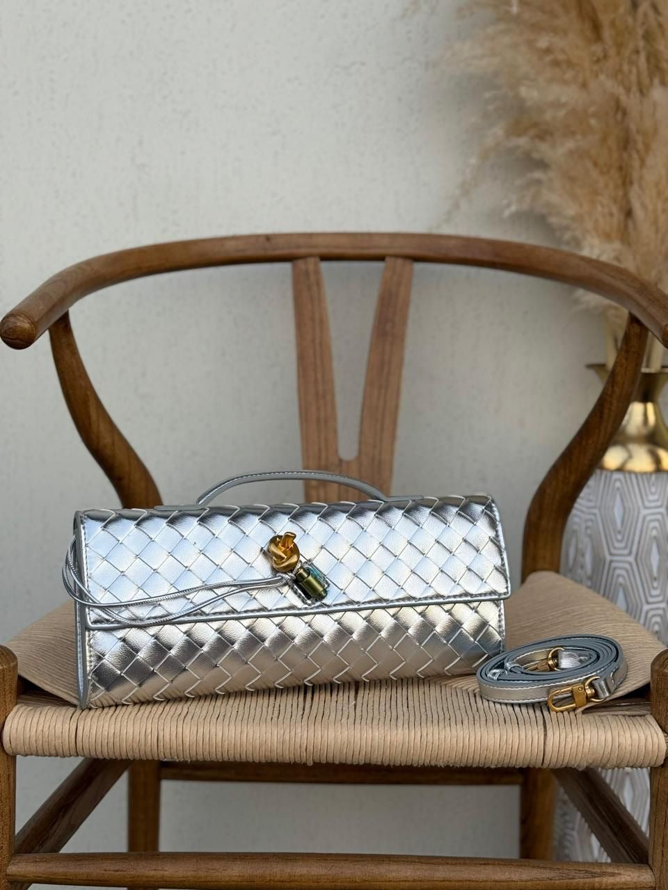 Bolsa ELLE silver