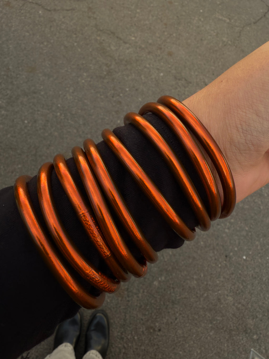 Black Orange Single Buddha