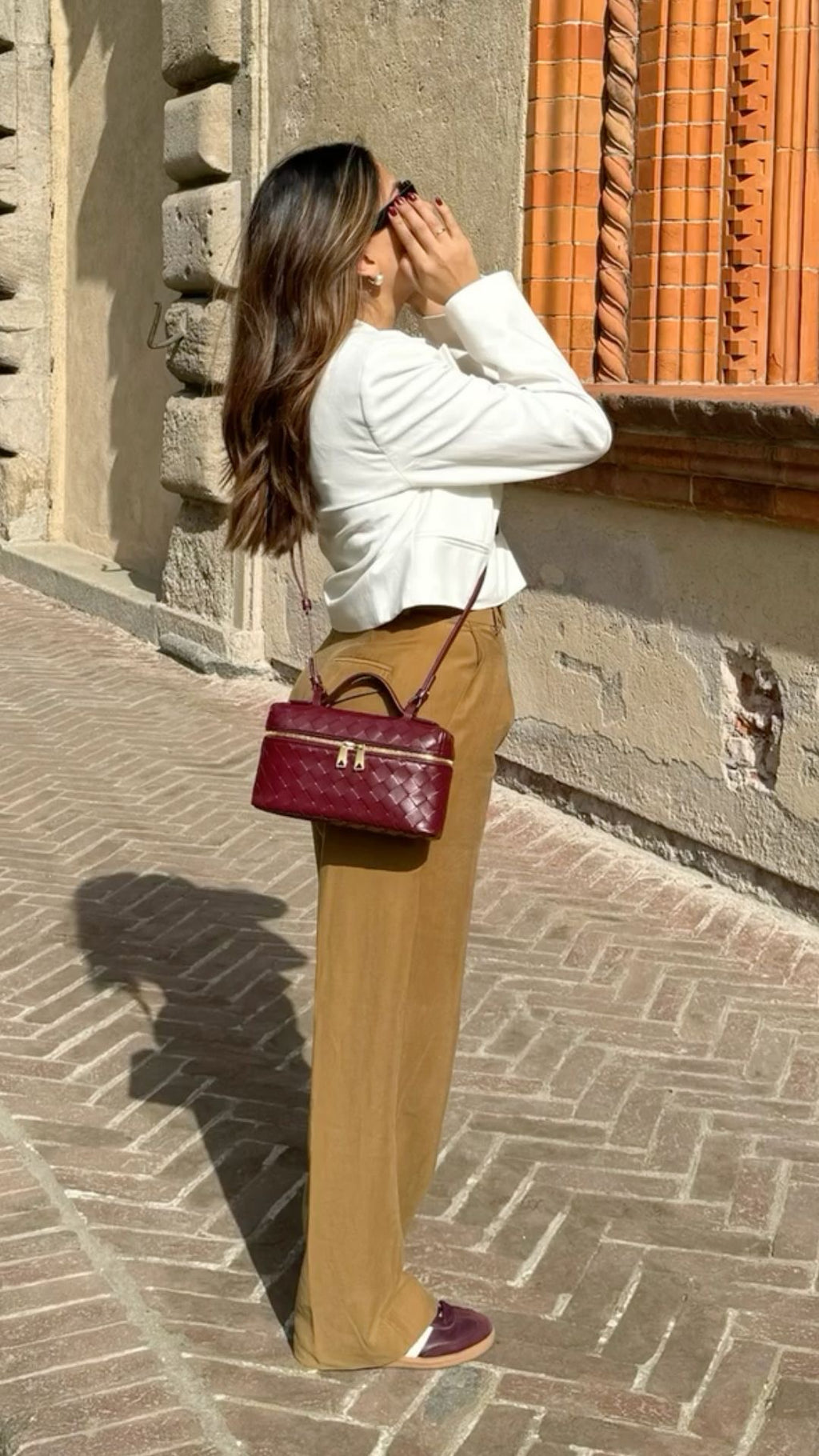 Bolsa ELENA Guinda