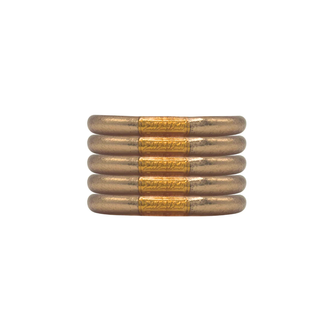 Champagne + gold thick single buddha