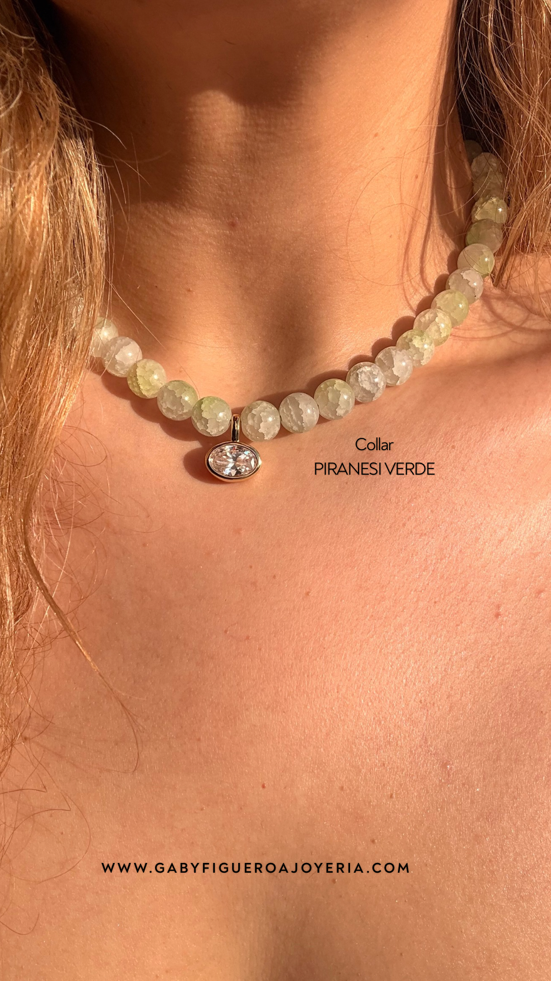 Collar Piranesi Verde