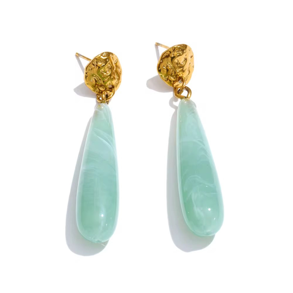 Aretes Matcha Tears