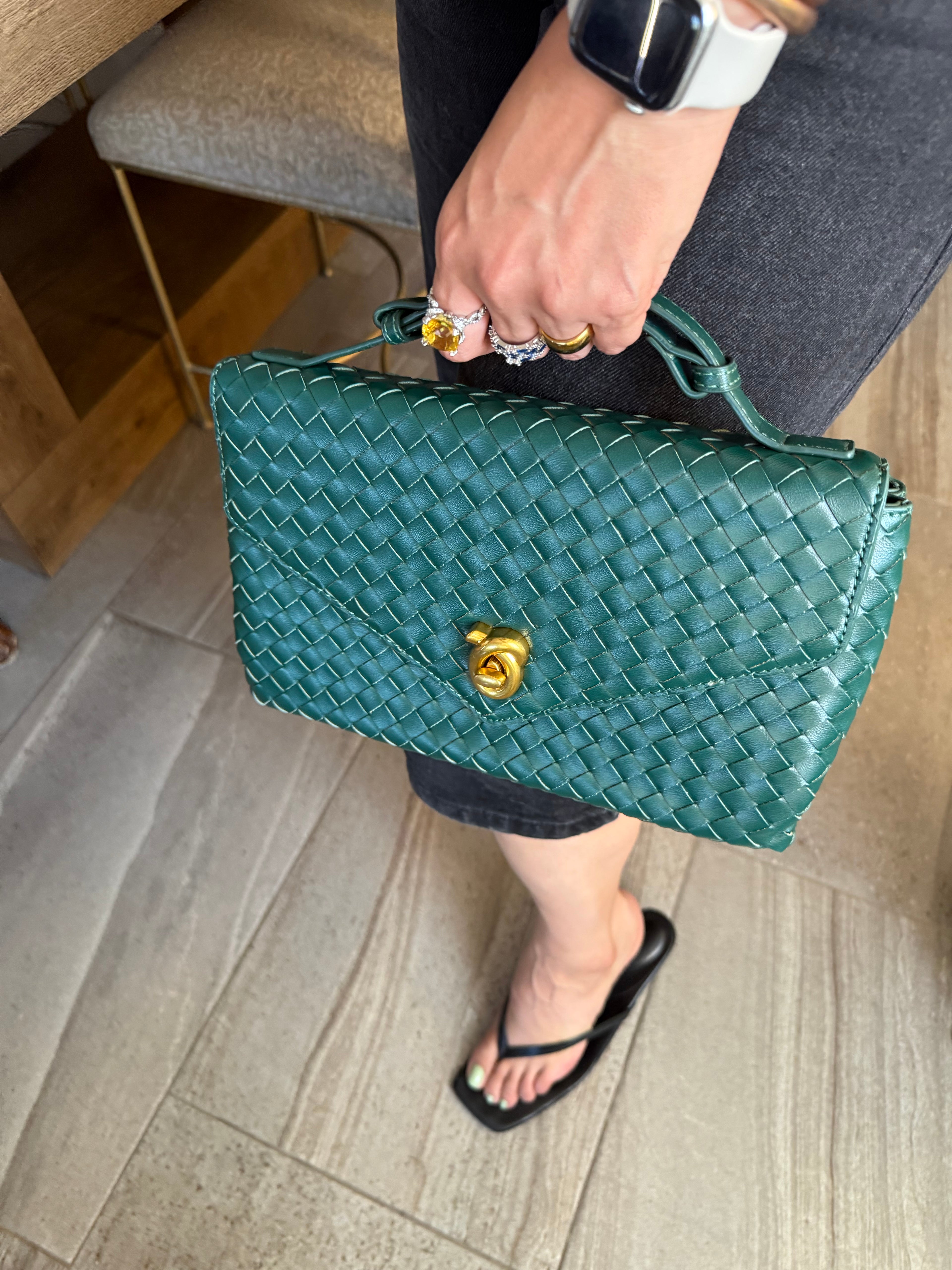 Bolsa Amalfi Dark Green