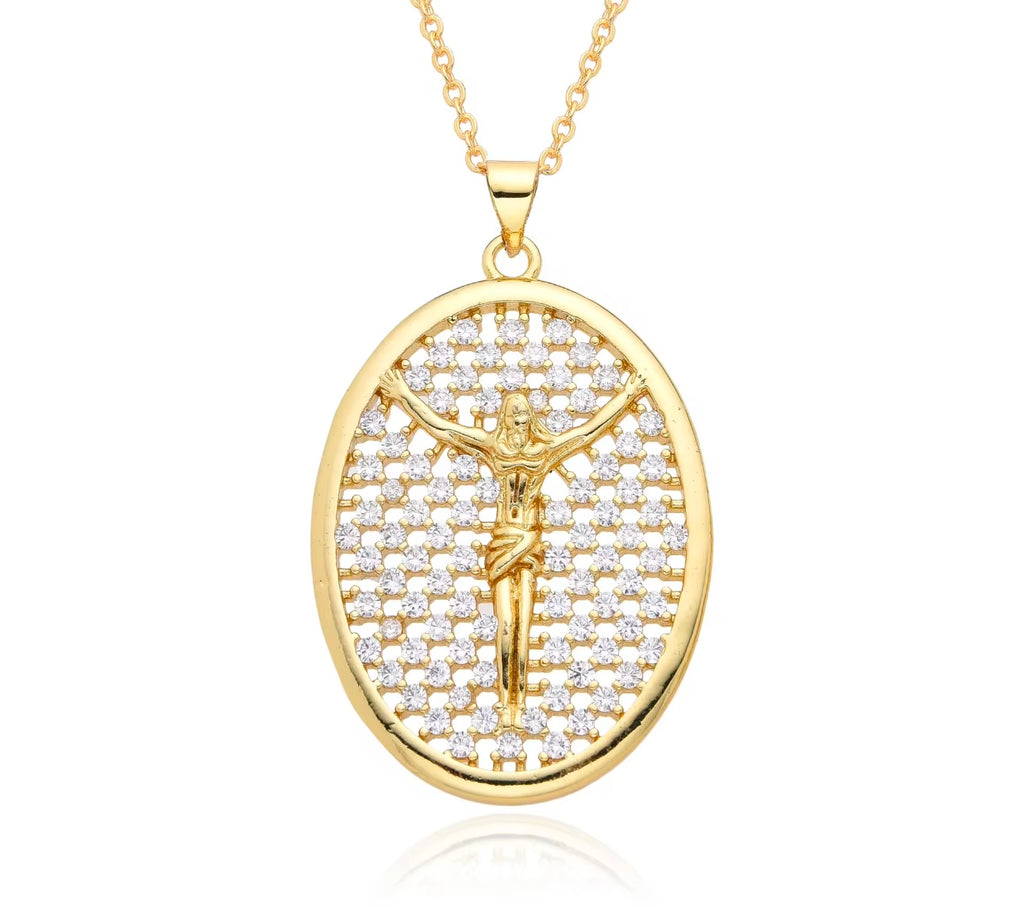 Collar Medalla Religiosa