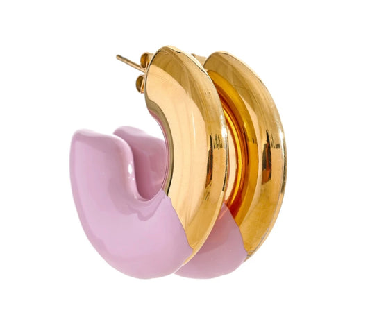 Aretes Esmaltado Rio