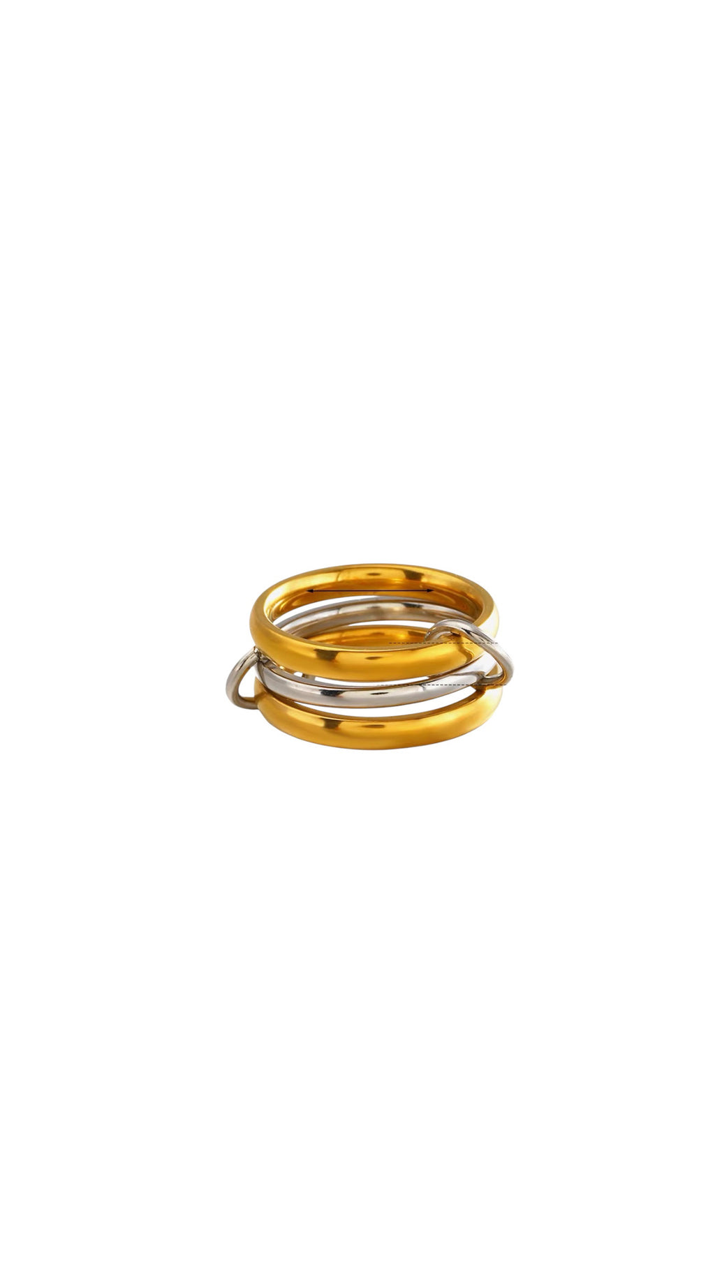 Anillo Tripol gold