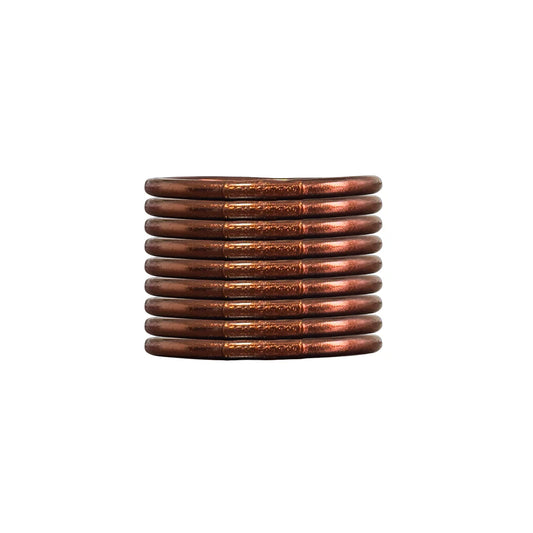 Dark Brown Single Buddha pulsera