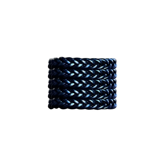 Black Blue Braid