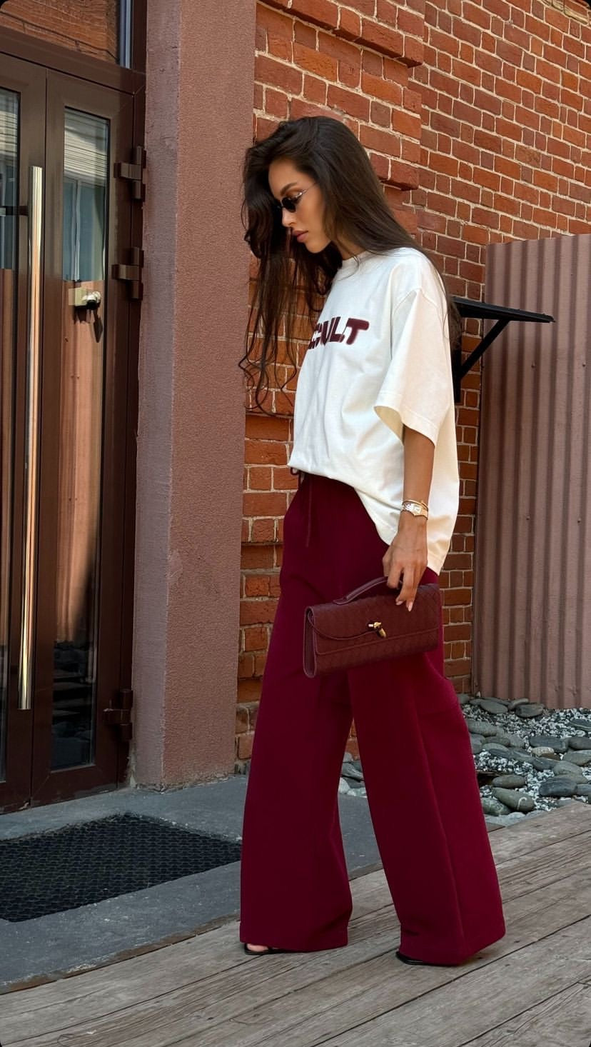 Bolsa ELLE suede mangosteen