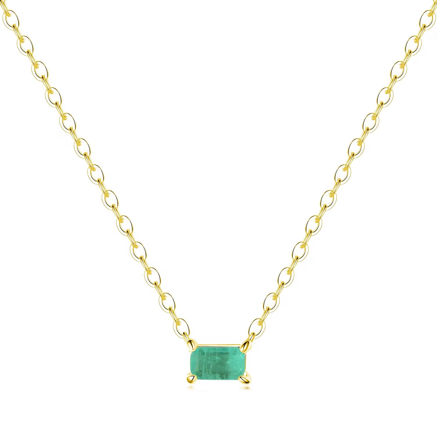 Collar mini Emerald