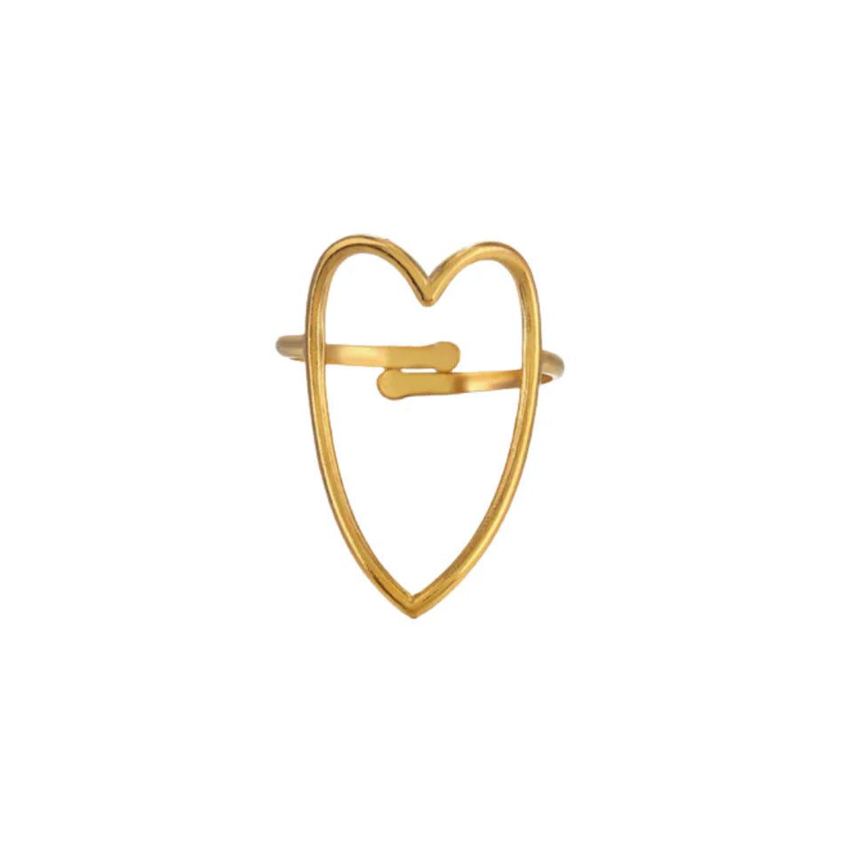 Anillo Heart frame