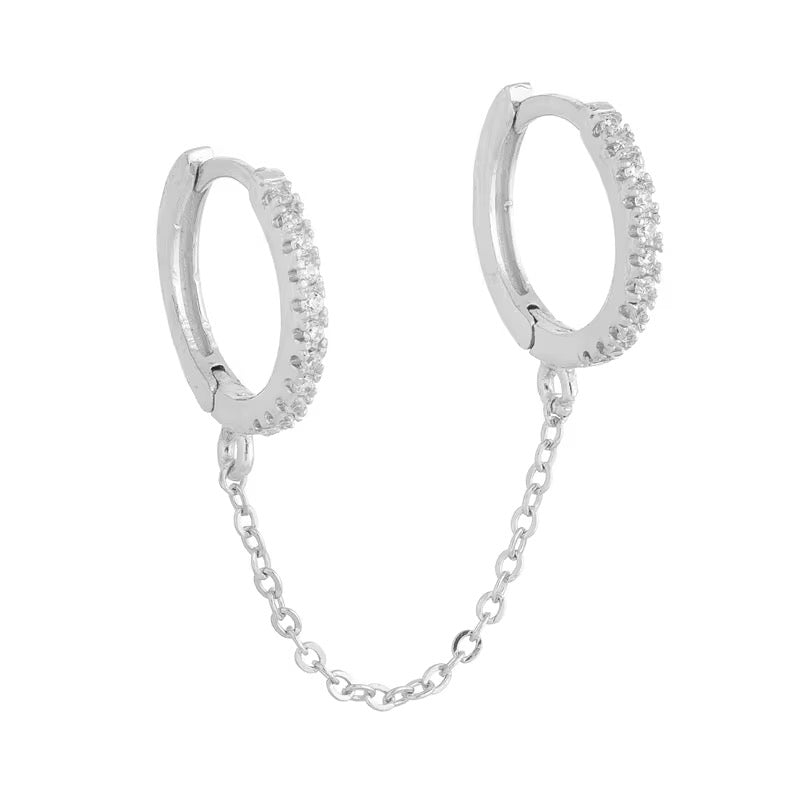 Aretes piercing solo tassel